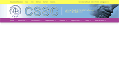 Desktop Screenshot of cssc.or.tz
